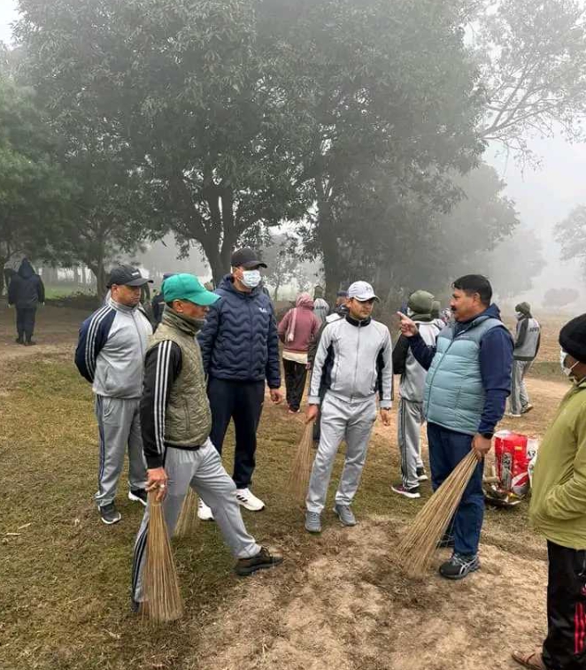 नवलपरासीमा सरसफाई अभियानको थालनी ।।।थाङ्मीचागु संवाददाता