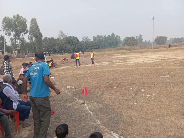 वाडा अध्यक्ष सरोज महतोद्वारा नगरस्तरीय क्रिकेट प्रतियोगिताको उद्घघाटन ।।।