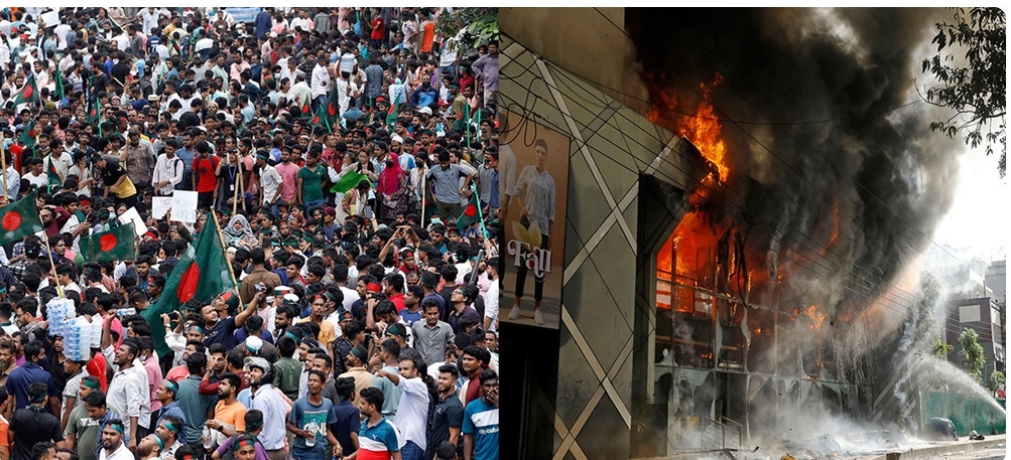 बंगलादेशको प्रदर्शनमा मारिनेको सङ्ख्या ९० पुग्यो