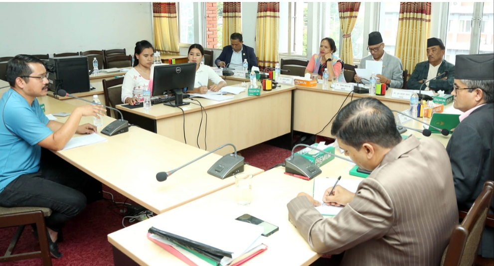 सहतकारी संस्था वचत रकम दुरुपयोग घटनामा मुछिएका दीपेशसँग संसदीय समितिले लियो बयान