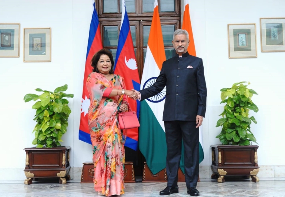 परराष्ट्रमन्त्री राणा र भारतीय विदेशमन्त्री एस.जयशंकरबीच भेटवार्ता