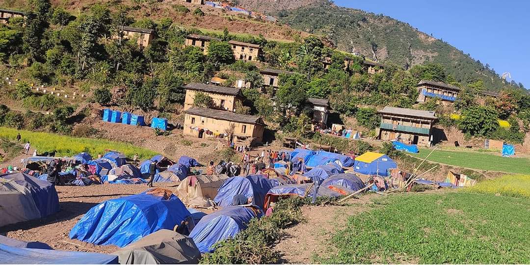 हर्क पुनजस्ता थुप्रै परिवार भूकम्पबाट घरविहीन