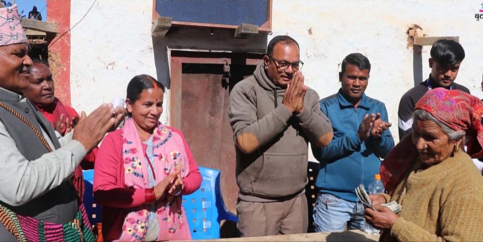 वडामै भत्ता पाउँदा लाभग्राहीलाई सहजता र सुबिधा