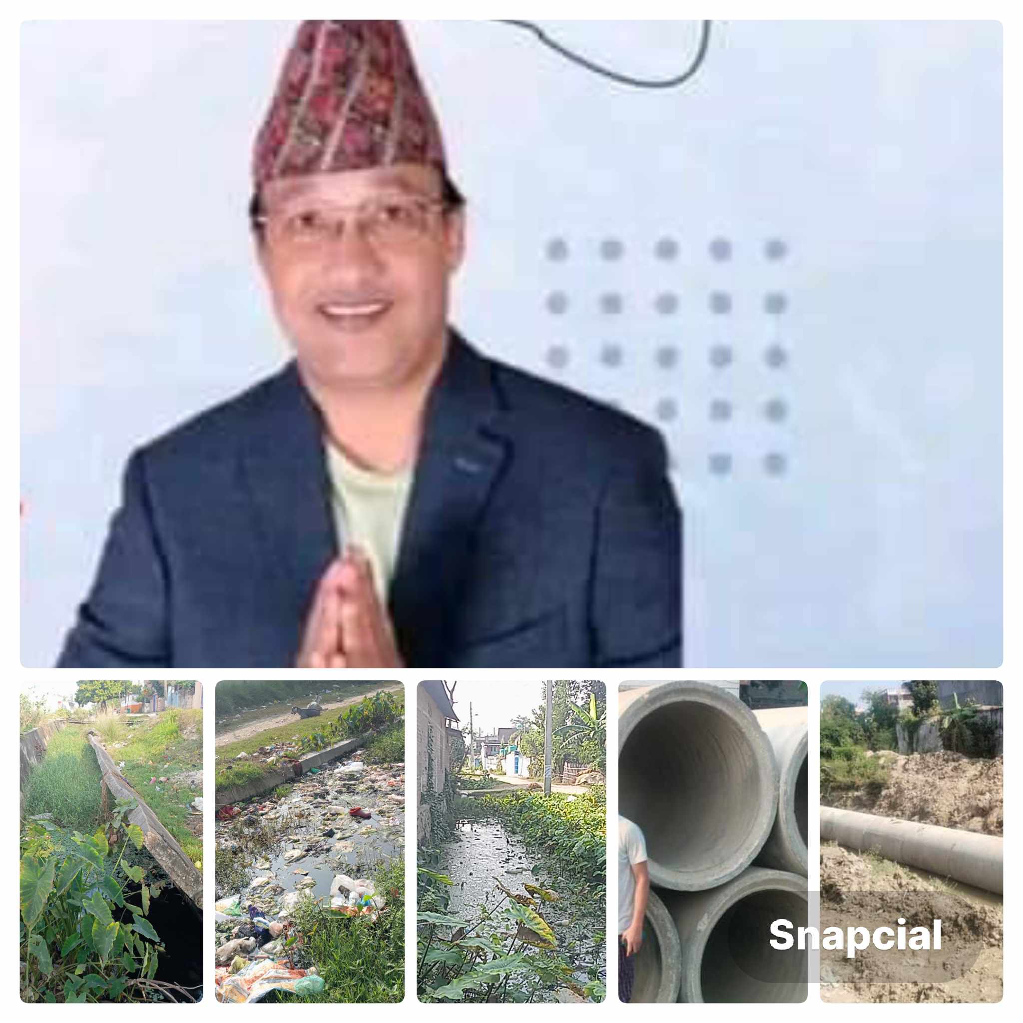 दूरगामी सोचका साथ खुट्टी खोला नहर ब्यबस्थापनमा मेयर चौधरी ।
