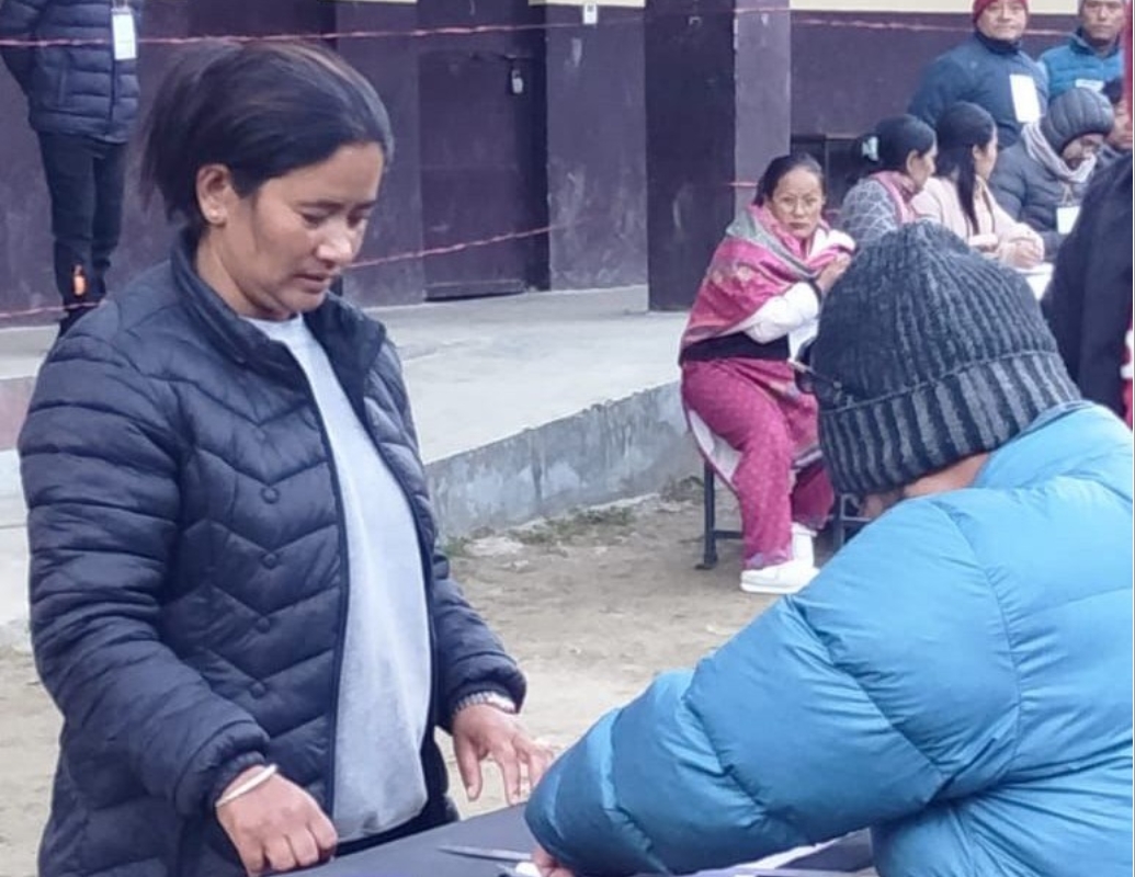 दोलखाको गौरीशंकर गाउँपालिकामा भएको उपनिर्वाचनमा ५१.७२ प्रतिशत मतदाता अनुपस्थित