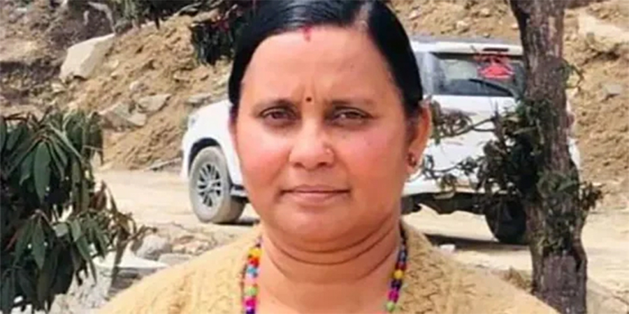 लेखा समिति सभापतिकी श्रीमती अञ्जला १० लाख धरौटी बुझाएर रिहा