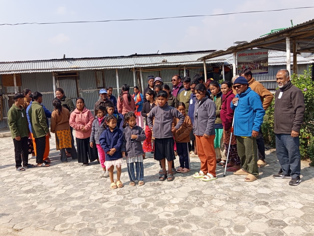दृष्टिविहिन आमाघर भवन निर्माणका लागि नयाँ समिति गठन