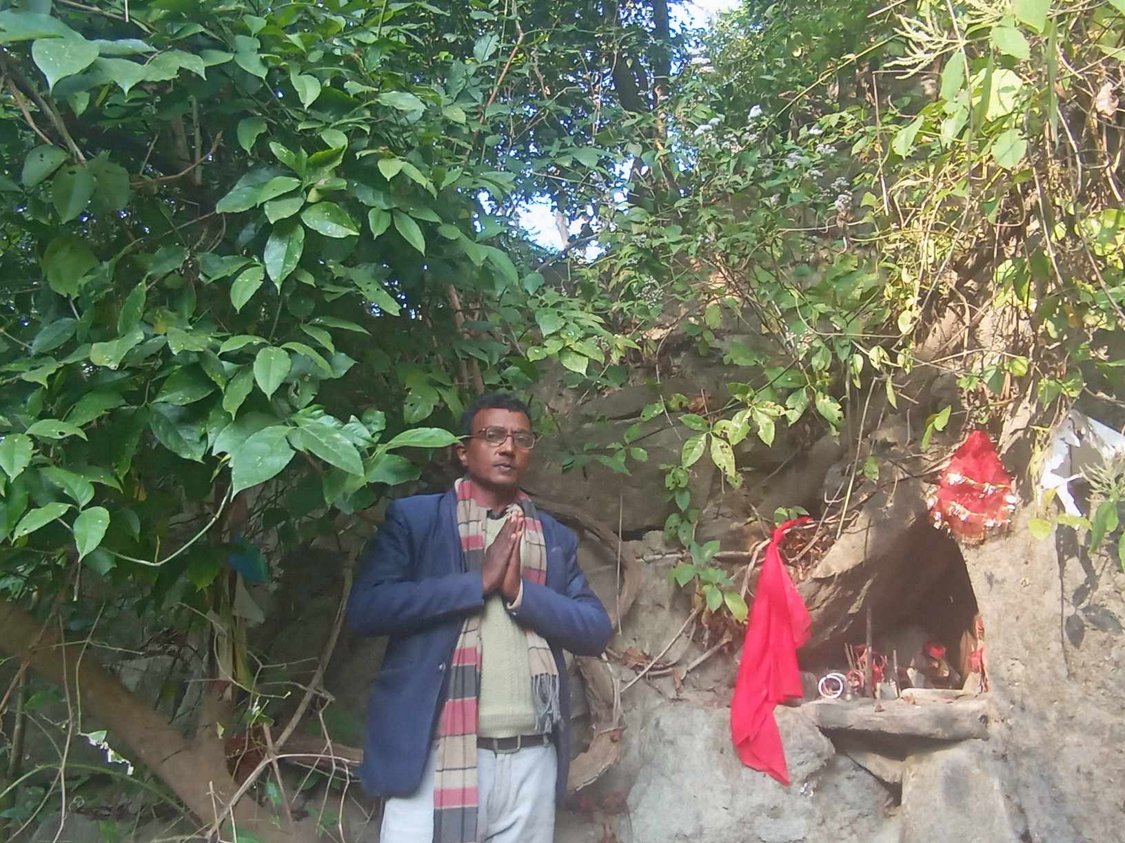 धनगढीमाई-१३ मा मन्दिर निर्माण अभियानमा विनोद मण्डलको निरन्तर योगदान