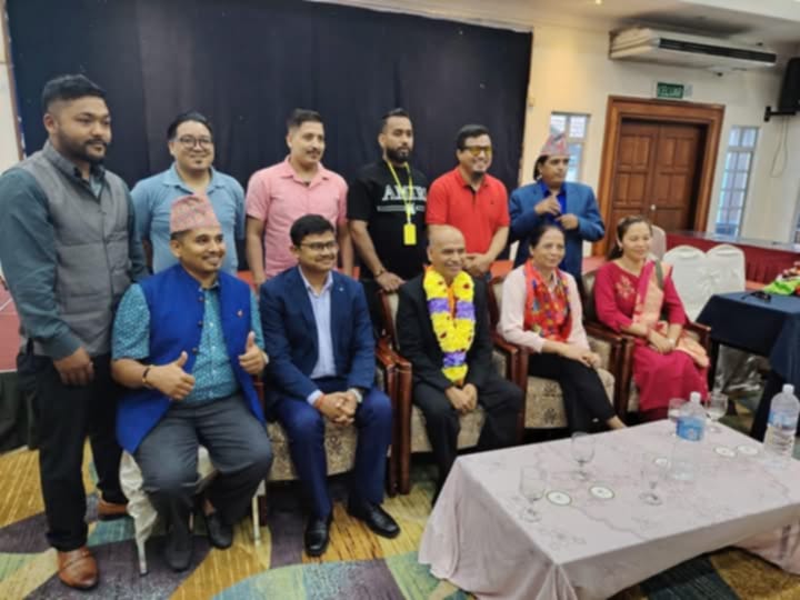 मलेशियाका लागि नवनियुक्त राजदूत डा. नेत्रप्रसाद तिम्सिनालाई जोहोरमा भव्य स्वागत तथा सम्मान, प्रवासी नेपाली समुदायसँग संवाद