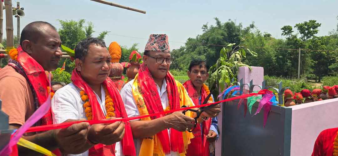 धार्मिक स्थलको संरक्षणमा जुटे मेयर चौधरी, हरिनगरामा अष्टजामको विधिवत सुरुवात ।।।