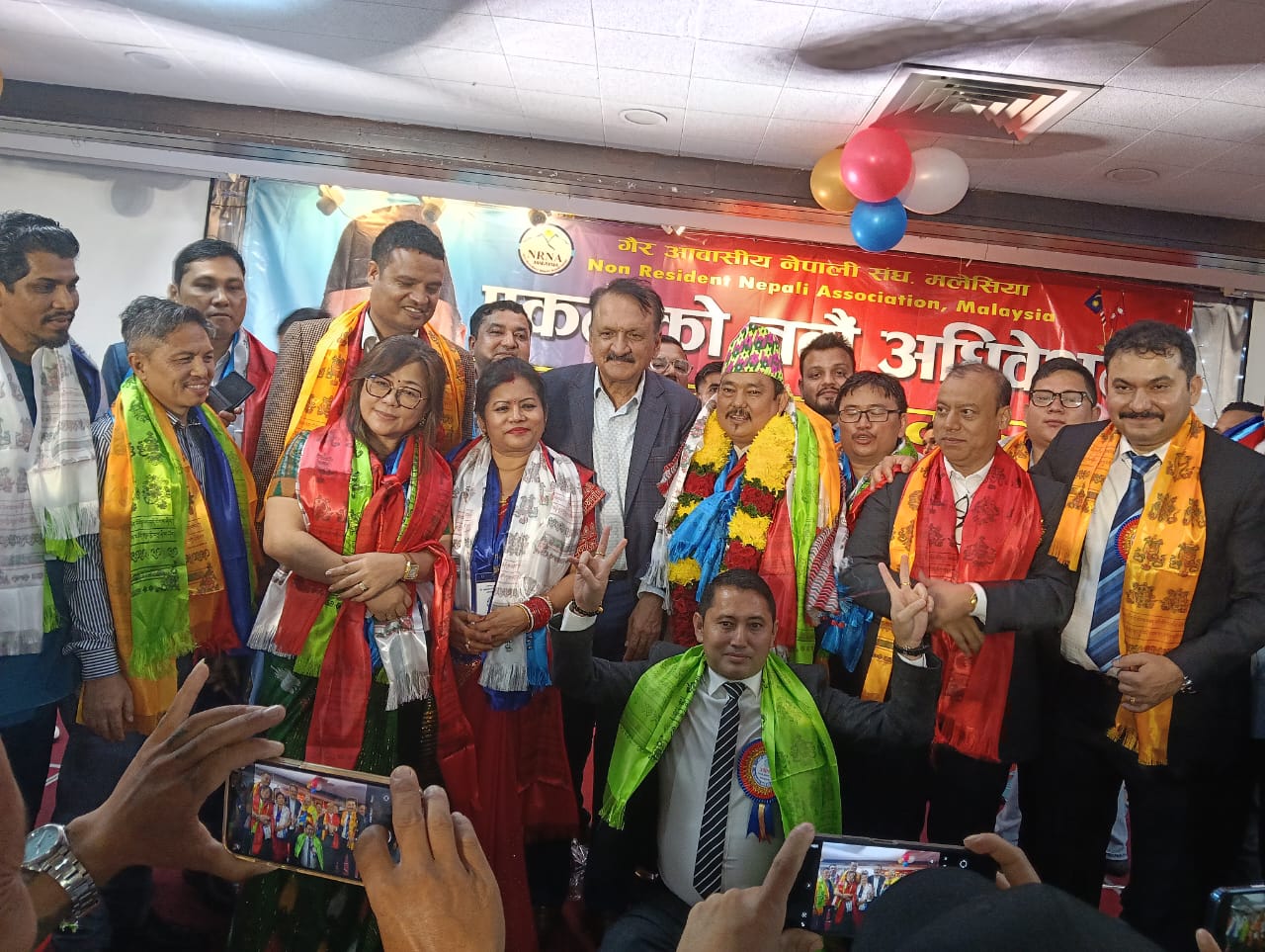 एनआरएनए मलेसियामा इन्द्र नारायण लिम्बुको नेतृत्वमा निर्विरोध नयाँ कार्यसमिति चयन